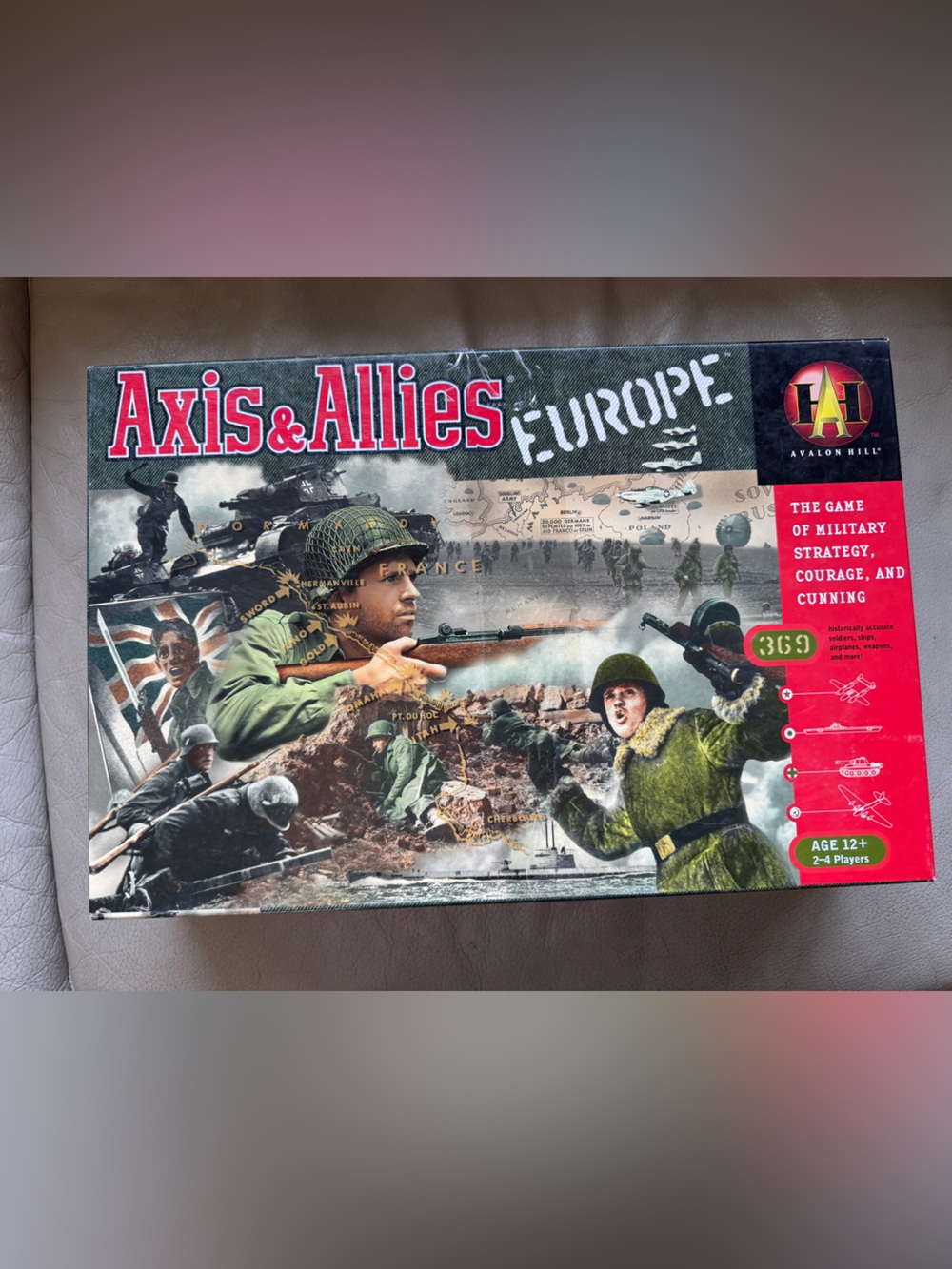 Axis & Allies Europe Board Game - Avalon Hill 12+ 2-4players
